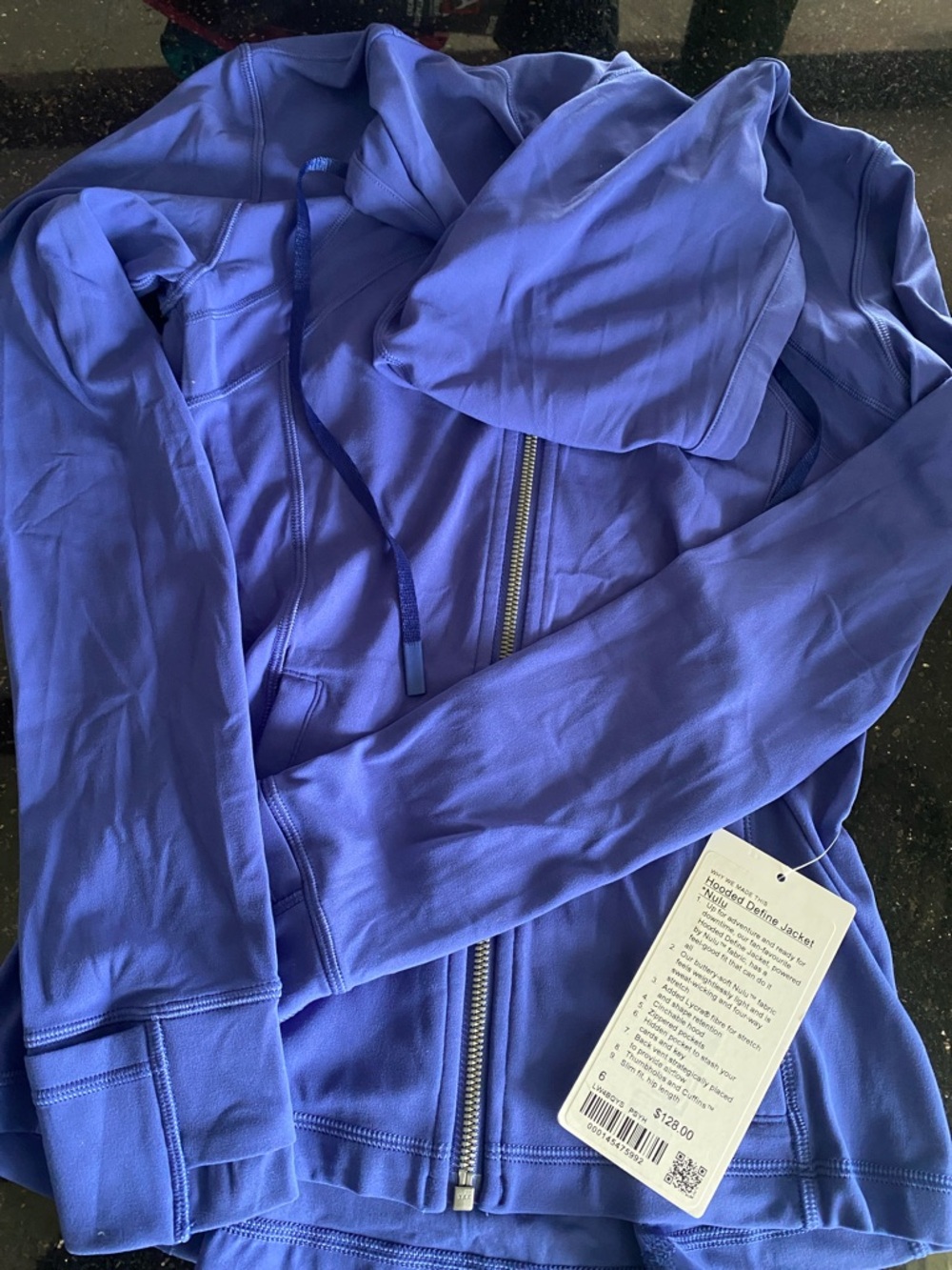 lululemon athletica Purple Zip Hoodie Jacket